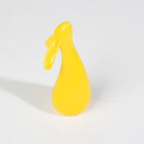 Bubby Shaped Decorative Porcelain SM Yellow