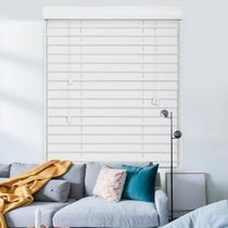 50mm Smooth Slat PVC Venetian Blinds White/Stone