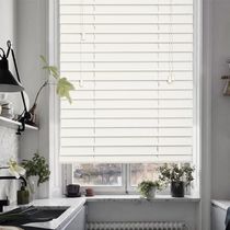 63mm Slat Smooth White Shutter Style Blinds