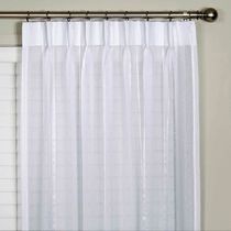 Bergamo Striped Sheer Pinch Pleat Curtains