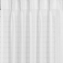 Geneva Striped Pinch Pleat Sheer Curtains