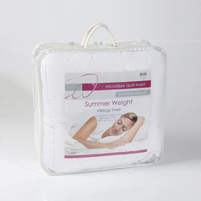 Summer Weight Quilt White