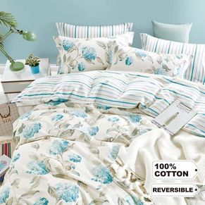 Hydrangea Quilt Cover Set