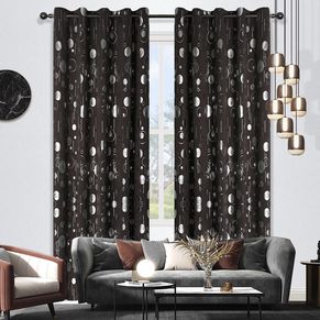 Ring Room Darkening Eyelet Curtain 220cm & 250 drop