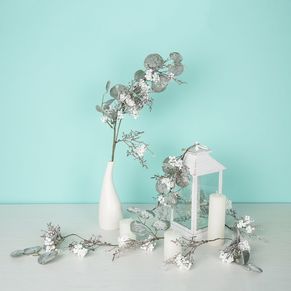 Silver Eucalyptus Branch