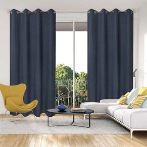 Linden Uncoated Eyelet Curtain 140x220cm