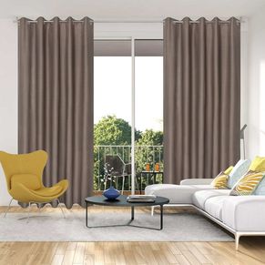 Oregon Blockout Eyelet Curtain 220cm & 250cm Drop