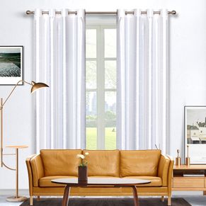 Surat Blockout Faux Silk Eyelet Curtain 140x220cm