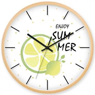 Lemon Wall Clock