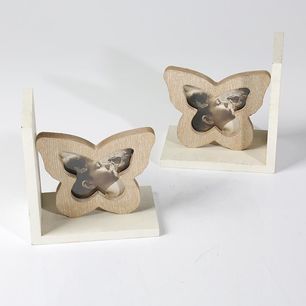 Bookend Butterfly Natural