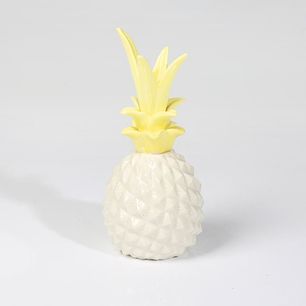 Ceramic Pineapple Shape Simulation Fruit Decorative Porcelain