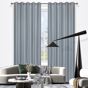 Larne Room Darkening Eyelet Curtain 220cm & 250cm Drop