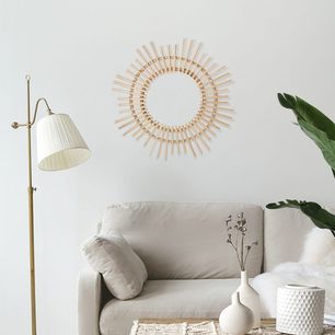 Rattan Wall Mirror