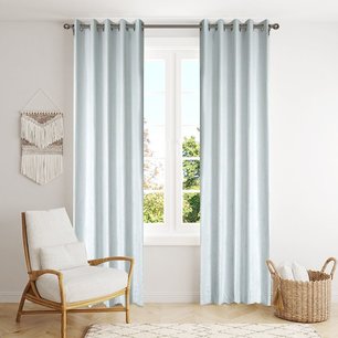 Selene 100% Blockout Thermal Insulated Eyelet Single Curtain Panel