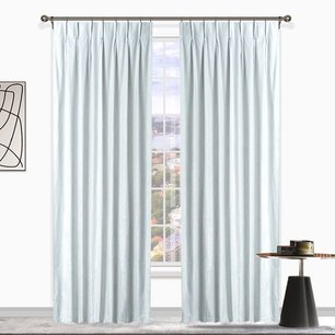 Selene Total Blockout Thermal Insulated Pleated Curtains Pair