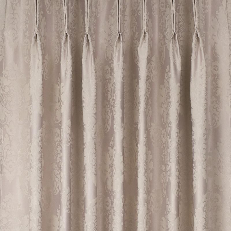 Buy Damask Blockout Pinch Pleat Curtains Online Curtain Wonderland