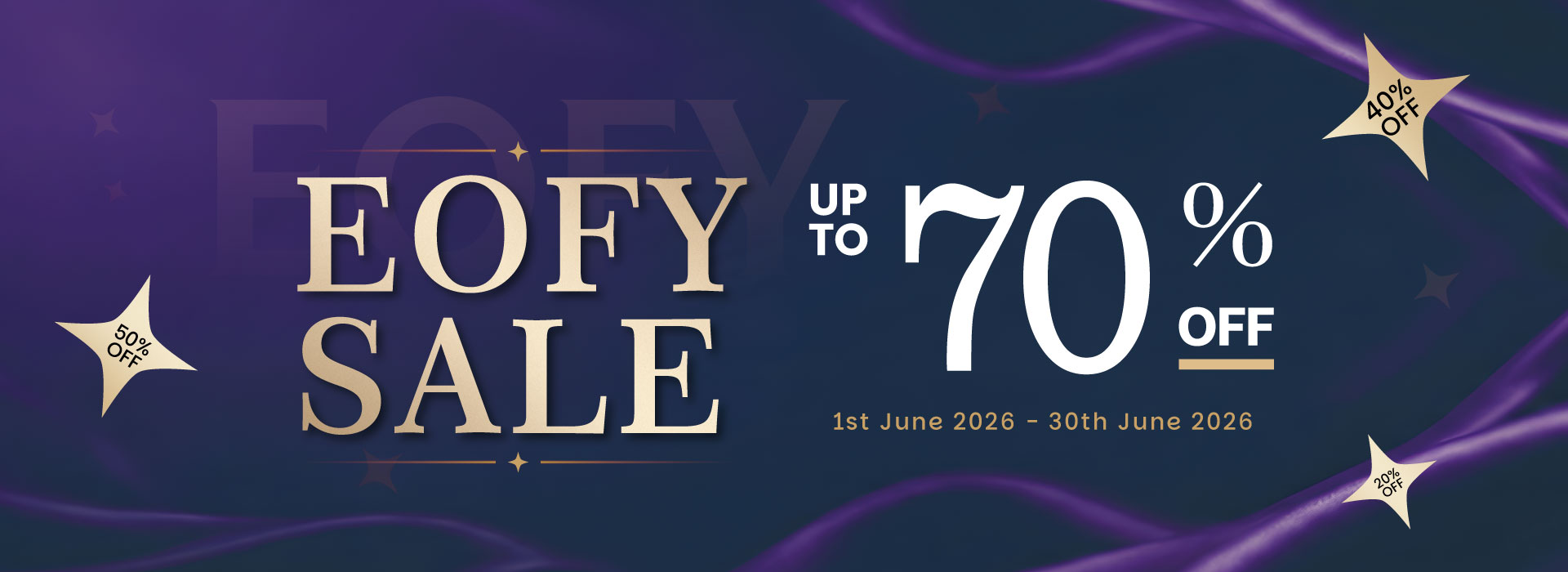 EOFY SALE